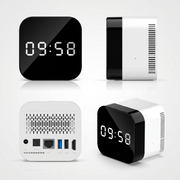 OneProduct Smart Media Hub 8K - Android 14 - Anndroid Box met LED Klokdisplay