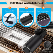Oneproduct Elektrische BBQ Borstel Set - Draadloze Grillborstel met Accessoires - Oplaadbaar BBQ Schoonmaken