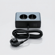 LDNIO Stekkerblok met USB-C 45W - 2 Stopcontacten & Snellader - 2 USB-C - 2 Meter Kabel
