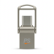 Perfect Speed USB Stick 128GB USB-C en USB 3.0 metalen flash drive