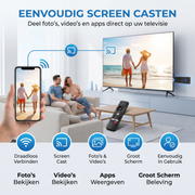 OneProduct Android TV Stick 4K - Smart Streaming Stick met Bluetooth & Dual-Band Wifi