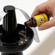 ByeByeFly Vliegen Verjager - Muggen & Wespen Verjager - 3-in-1 voor BBQ & Buiten - Inclusief Citronella Olie