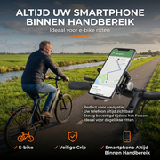 OneProduct MTB Telefoonhouder van Aluminium - Universeel - Oranje
