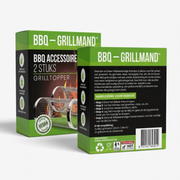 Oneproduct BBQ Grillmand Set - 2 Grillmandjes incl. Draaihaken & Grillvorkjes - BBQ Accessoires