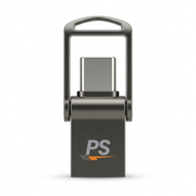 Perfect Speed Mini USB Stick 64GB USB-C en USB-A Black Edition