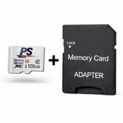 Perfect Speed Micro SD Kaart 128GB – U3 Class 10 – Inclusief SD Adapter – Zwart