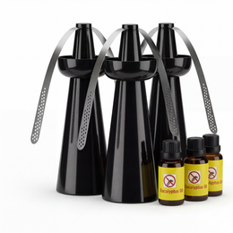 ByeByeFly vliegen verjager set 3 stuks met citronella olie voor BBQ en buiten