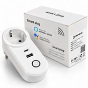 Oneproduct slimme stekker 16A met USB-C en originele productverpakking