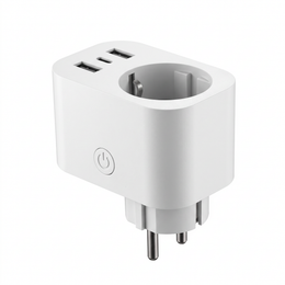 Oneproduct Slimme Stekker met USB C - 16A  Energiemeter - Wifi - Tuya & Smart Life