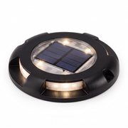 Oneproduct Solar Opritverlichting - 3500K Warm Wit - Zwart - Overrijdbaar tot 20 Ton