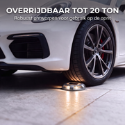 Oneproduct Solar Opritverlichting Grijs - 3500K Warm Wit - LED op Zonne-energie