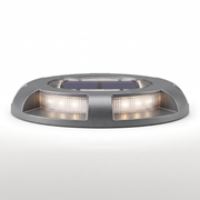 Oneproduct Solar Opritverlichting Grijs - 3500K Warm Wit - LED op Zonne-energie