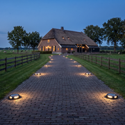 Oneproduct Solar Opritverlichting - 3500K Warm Wit - Zwart - Overrijdbaar tot 20 Ton