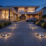 Oneproduct Solar Opritverlichting Grijs - 3500K Warm Wit - LED op Zonne-energie