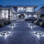 Oneproduct Solar Opritverlichting Grijs 6000K Koel Wit - Opritlamp op Zonne energie