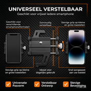 OneProduct Universele Telefoonhouder voor Fiets & MTB - Blauw