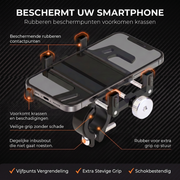 OneProduct MTB Telefoonhouder van Aluminium - Universeel - Oranje