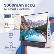 Oneproduct Draagbare TV 27 Inch met Accu - Google TV - Full HD