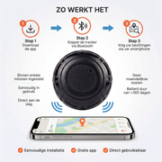Oneproduct Magnetische GPS Tracker - Zonder Abonnement - Android & iOS