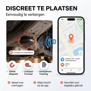 Oneproduct Magnetische GPS Tracker - Zonder Abonnement - Android & iOS