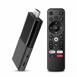 OneProduct Android TV Stick 4K met dual-band wifi, bluetooth en screen cast functie