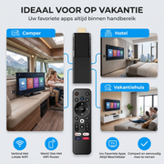 OneProduct Android TV Stick 4K - Smart Streaming Stick met Bluetooth & Dual-Band Wifi