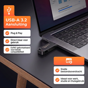 Perfect Speed USB Stick 256GB USB-C - Grote Opslag voor Back-ups & Bestanden