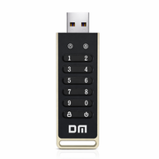 Perfect Speed USB Stick 64GB met pincode beveiliging USB 3.2 zilver