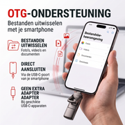 DM Premium SSD USB Stick 1TB - USB-C & USB-A - 520 MB/s