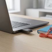 Perfect Speed Mini USB Stick 32GB - USB-C & USB-A - Compacte Dual USB Stick - Black Edition