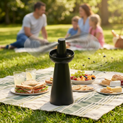 ByeByeFly Vliegen Verjager - Muggen & Wespen Verjager - 3-in-1 voor BBQ & Buiten - Inclusief Citronella Olie